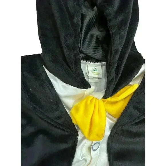 Disney Jr Mickey Mouse Costume Plush Hooded Tuxedo Jumpsuit 6-9 months - Picture 4 of 10